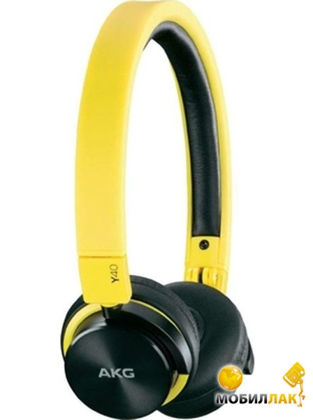  AKG Y40 On-Ear Headphones Yellow (Y40YEL)