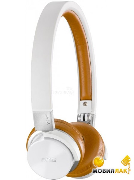  AKG Y45 Bluetooth On-Ear Headphones White (Y45BTWHT)