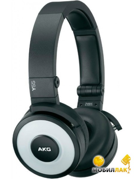  AKG Y55 On-Ear Headphones White (Y55WHT)
