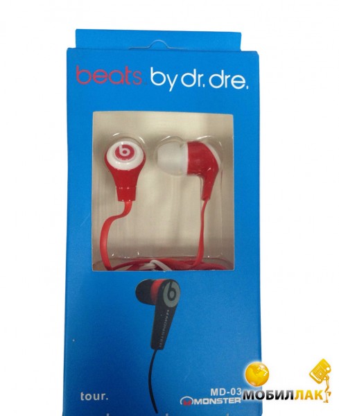  Beats by dr. Dre MD-03 Red (2000000532417)