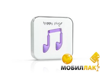  Happy Plugs Headphones Earbud Lavender (7731)