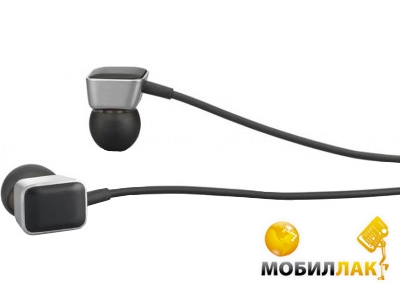  Harman Kardon AE Acoustically Enhanced Isolating In-Ear Headphones MFI Black (HAR/KAR-AE)
