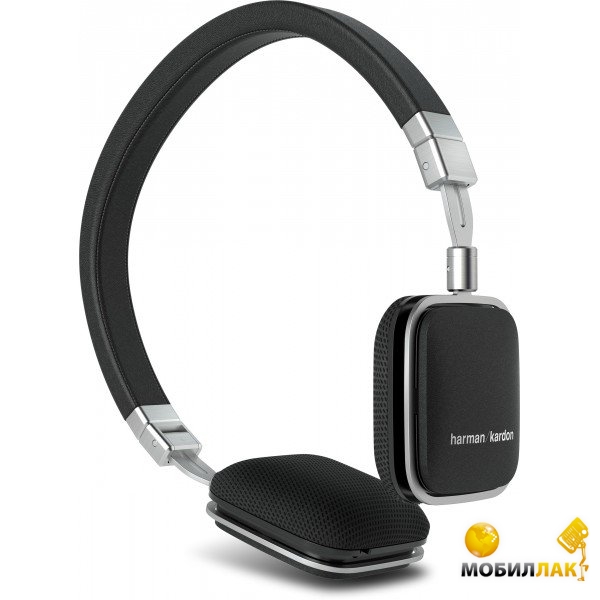  Harman Kardon Soho A Black On-Ear Headphones (HKSOHOABLK)