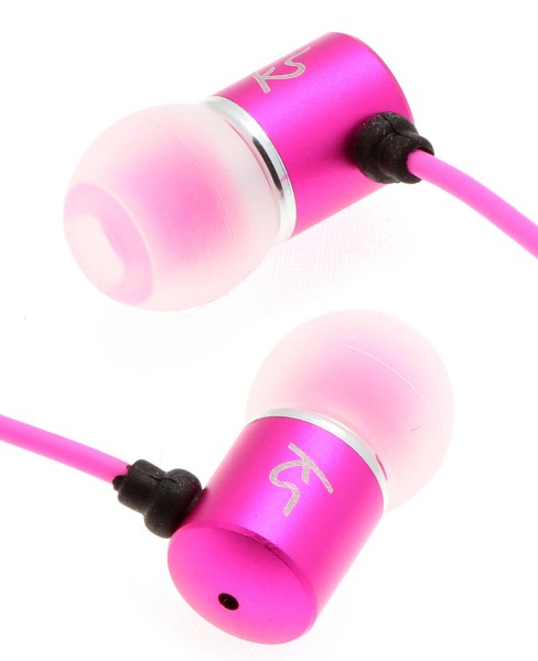  KitSound Ace In-Ear Headphones Pink