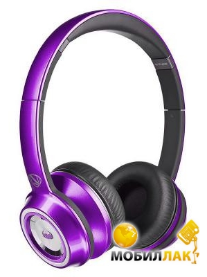  Monster NCredible NTune On-Ear Candy Purple-Candy Grape Purple (MNS-128508-00)