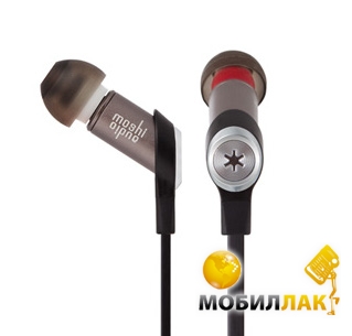  Moshi Dulcia Stylish Personal In-Ear Headphones Black for iPad/iPhone/iPod (99MO035002)