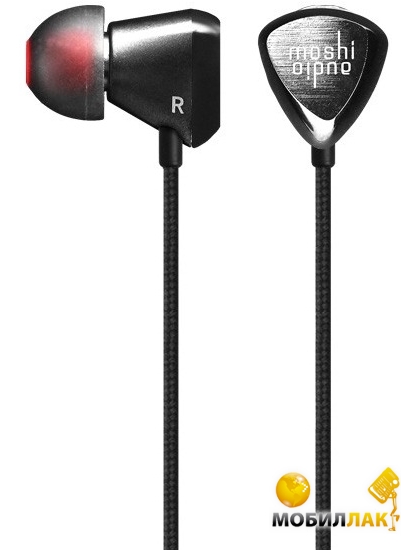  Moshi Vortex Premium In-Ear Headphones Dark Steel for iPad/iPhone/iPod (99MO035021)