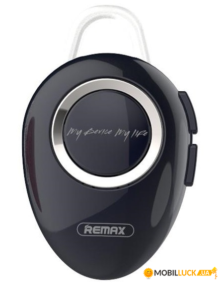  Remax HIFI Sound Quality Single Headset RB-T22 black (RB-T22-BLACK)