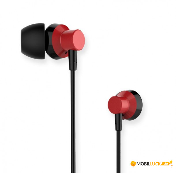  Remax Wired Music Earphone RM-512 red (RM-512-RED)