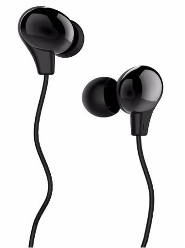  Usams US-SJ063 Color Beans Plating In-ear Earphone Ewave series Black