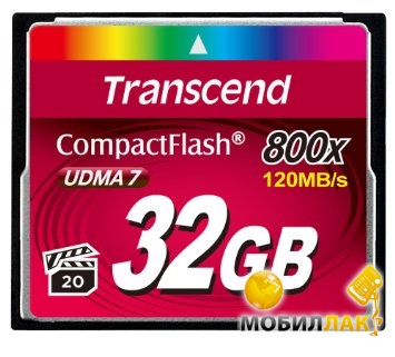   Transcend CF 32GB(800X) (TS32GCF800)
