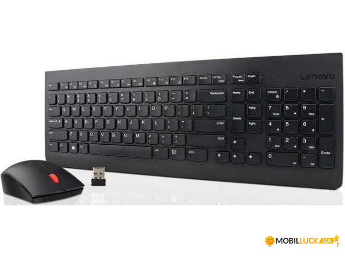  Lenovo Essential Wireless Keyboard and Mouse Combo (4X30M39487)