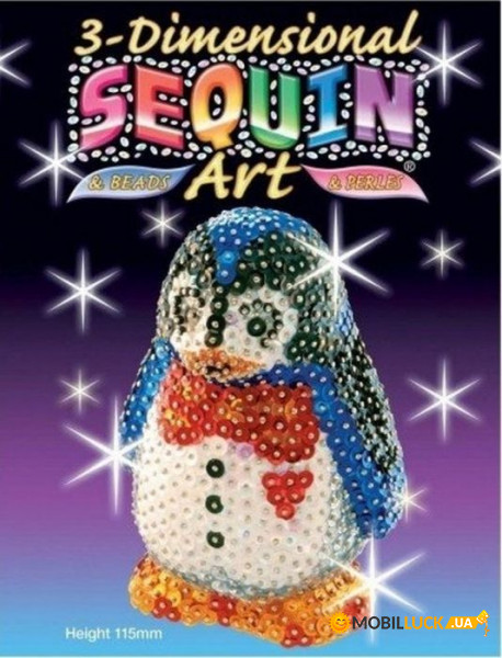    Sequin Art 3D Penguin (SA0503)