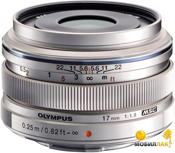  Olympus EW-M1718 17mm 1:1.8 Silver (V311050SE000)