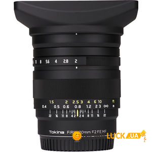  Tokina Firin 20mm f/2.0 Sony FE MF (FRN-MF20FXSE)