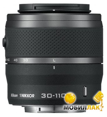  Nikon 1 Nikkor 30-110mm f/3.8-5.6 VR Black