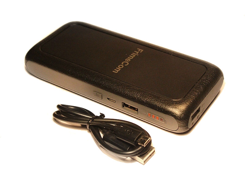   FrimeCom 6S-BK Real 10000mAh 2 USB Led-