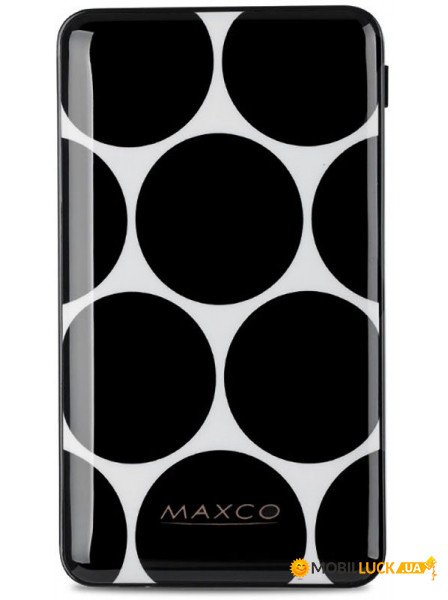   Maxco MP-10000A Phantom Power Bank Power IQ 2,1 Li-Pol 10000 mAh Black