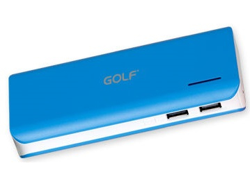   Power Bank Golf GF-209 13000 mA/h Blue