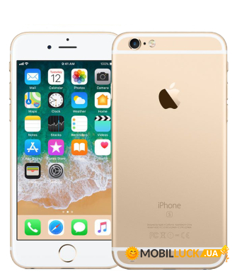  Apple iPhone 6s 64GB Gold *Refurbished