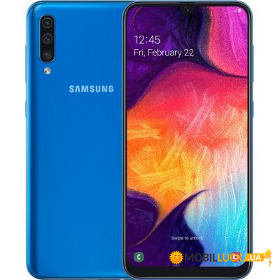  Samsung SM-A505FM Galaxy A50 128Gb Blue (SM-A505FZBQSEK)