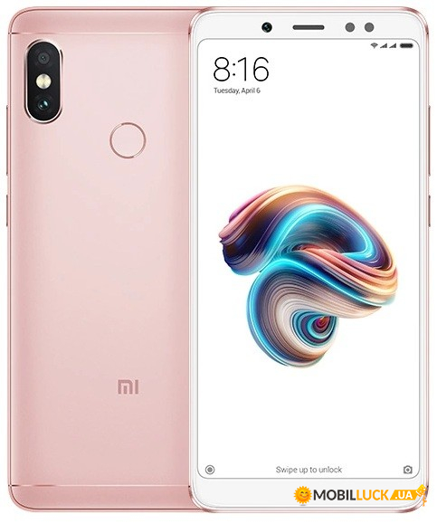  Xiaomi Redmi Note 5 4/64Gb Pink Rose Gold *CN