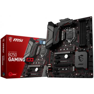   MSI B250 Gaming M3 (s1151, Intel B250, PCI-Ex16)