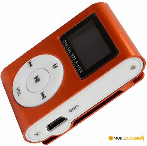  Toto TPS-02 With display Earphone Mp3 Orange