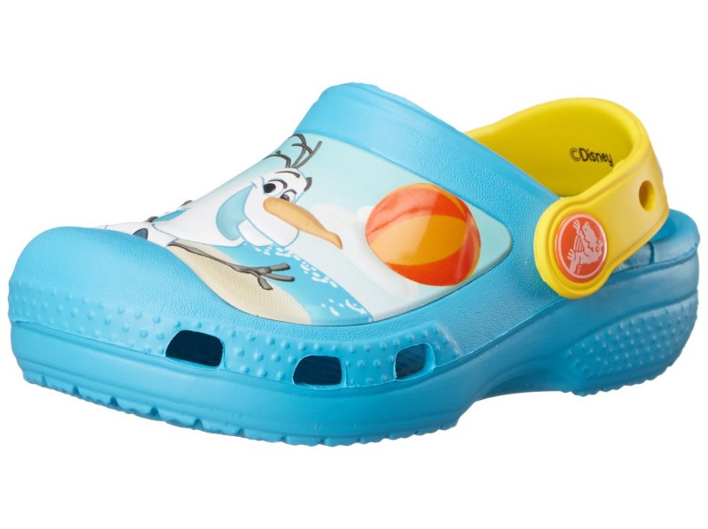   Crocs Toddler Kids C12/13 Frozen Olaf Electric Blue
