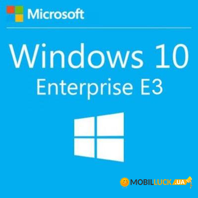   Microsoft Windows 10 Enterprise E3 1 Year Corporate (39504991_1Y)