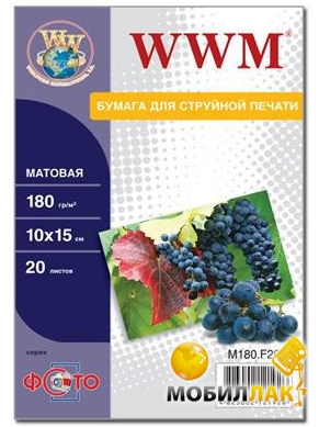  WWM  180g/m, 100x150, 20 (M180.F20)
