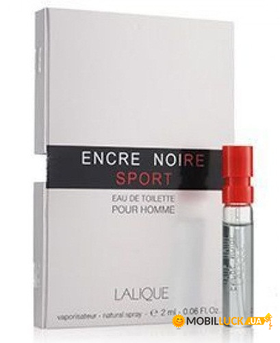   Lalique Encre Noire Sport edt 2 ml vial (M) (14743)