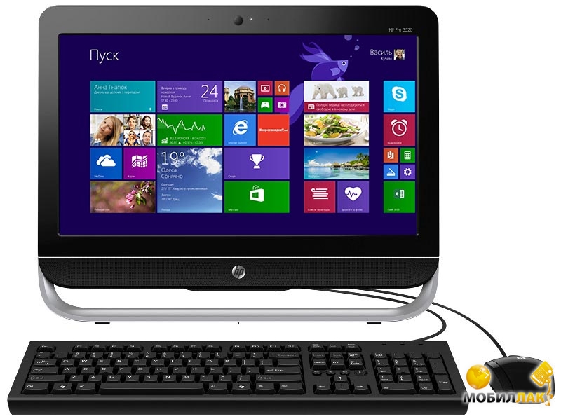 Hp pro 3420 aio pc нет изображения