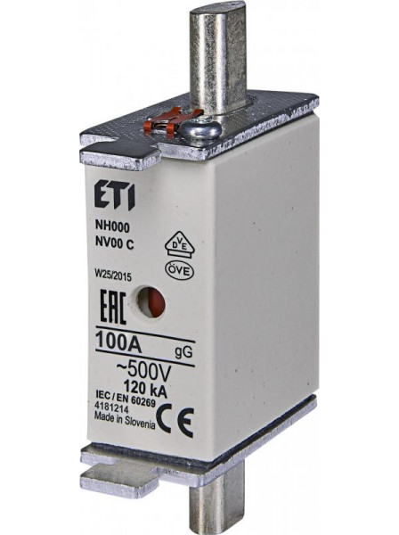  ETI NH-00C/gG 100A 500V (4181214)