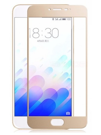   Mocolo 2.5D Full Cover Tempered Glass Meizu MX6 Gold