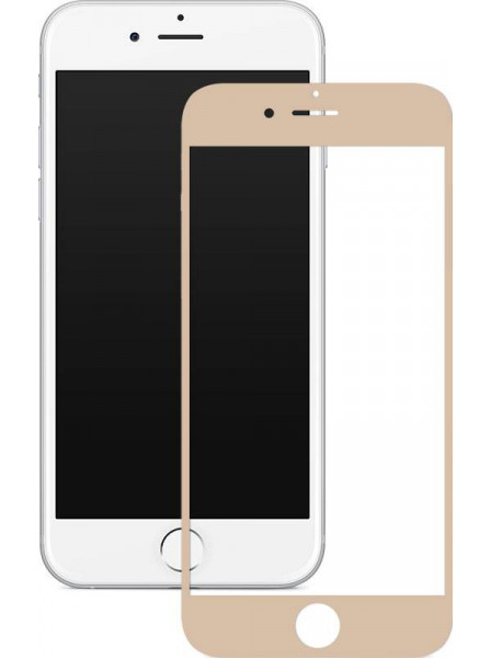   Mocolo 2.5D Full Cover Tempered Glass iPhone 6/6s Plus Silk Gold