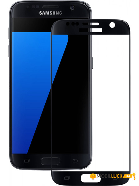   Mocolo 3D Full Cover Tempered Glass Samsung Galaxy S7 Black