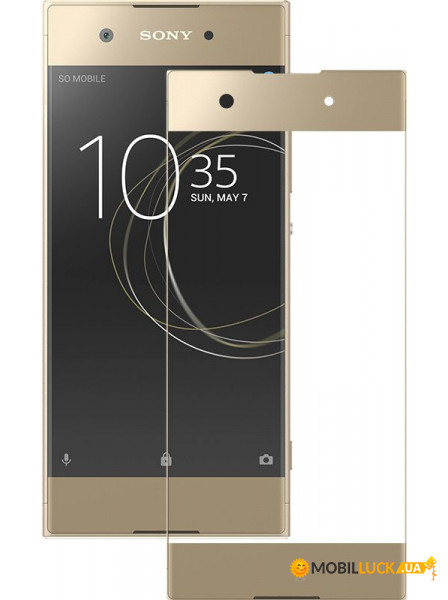   Mocolo 3D Full Cover Tempered Glass Sony Xperia XA1 Gold