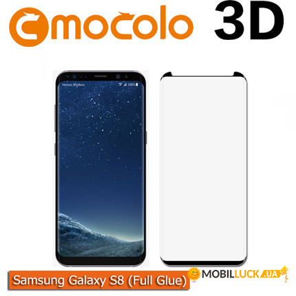   Mocolo 3D Full Glue Samsung Galaxy G950 S8 