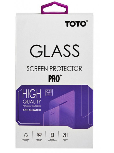   Toto 2,5D Full cover Tempered Glass front and back for iPhone 6/6S Plus Blue