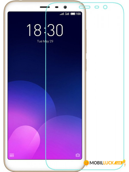   Toto Hardness Tempered Glass 0.33mm 2.5D 9H Meizu M6T