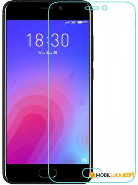   Toto Hardness Tempered Glass 0.33mm 2.5D 9H Meizu M6