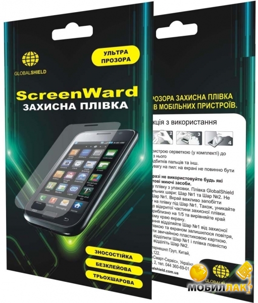   GlobalShield ScreenWard  HTC Desire 516