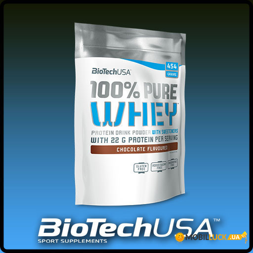  Biotech 100% Pure Whey 454g Caramel-Capuccino