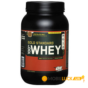  Optimum Nutrition 100 Whey Gold Standard 909 - double rich chocolate (3056)