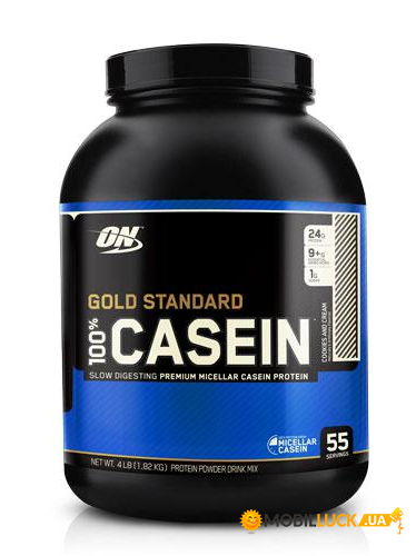  Optimum Nutrition 100% Casein Protein 1.818 Chocolate Peanut Butter