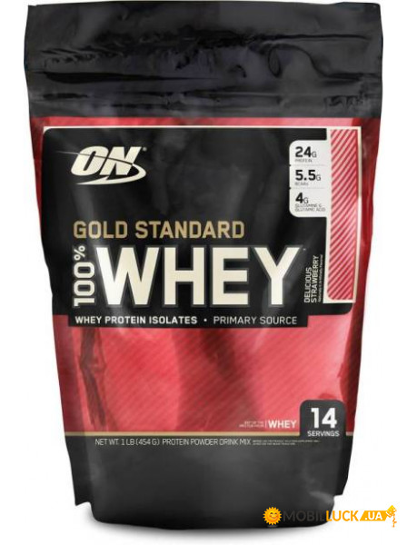  Optimum Nutrition Gold Standard 100 Whey 454   (4384300898)