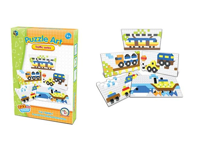  Same Toy Puzzle Art Traffic 222  (5991-4Ut)