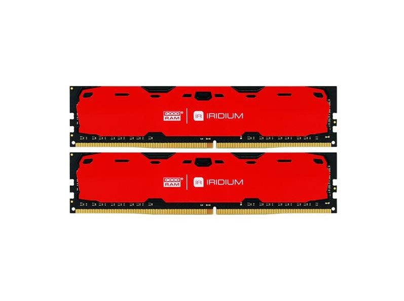   Goodram DDR4 2x8GB/2400 Iridium Red (IR-R2400D464L15S/16GDC)
