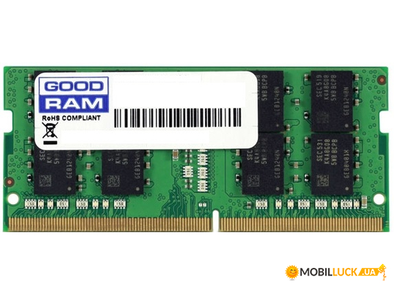   Goodram   DDR4 8Gb 2666Mhz CL19 (GR2666S464L19S/8G)